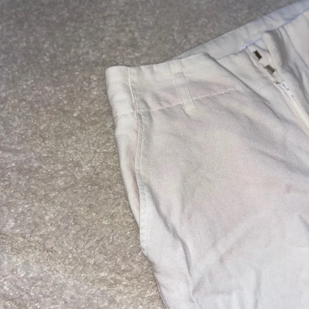 Stradivarius | White Straight-Leg Trousers - Picture 5 of 7
